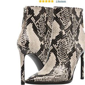 New snakeskin stiletto boot Odella Steve Madden 10